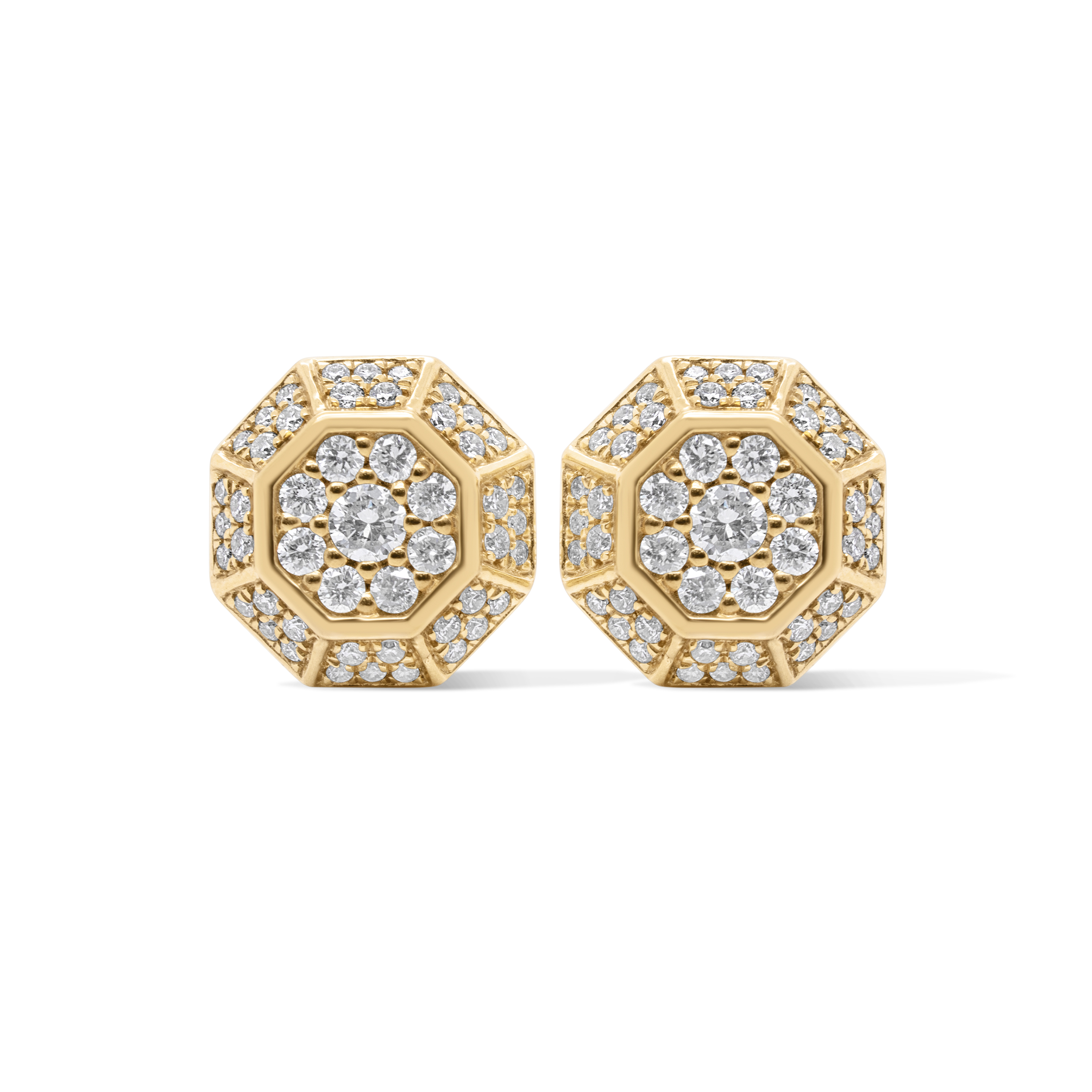 Diamond Earrings1.00 ct. 10K Yellow Gold